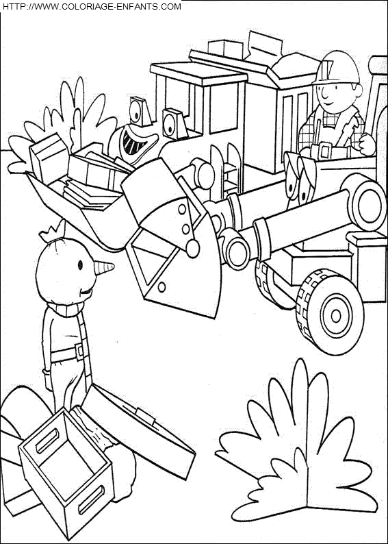 Bob The Builder coloring