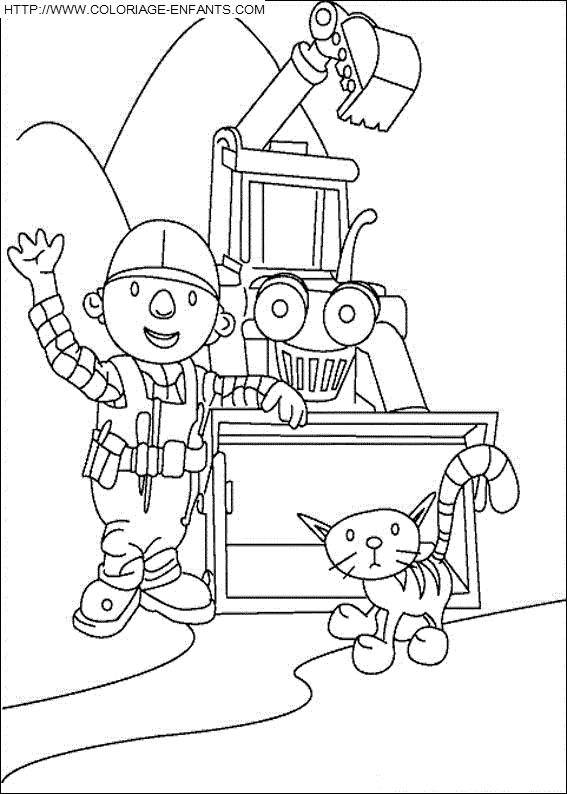 Bob The Builder coloring