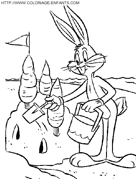 Bugs Bunny coloring