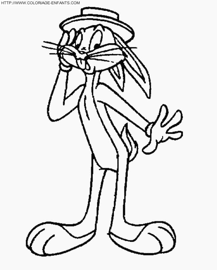 Bugs Bunny coloring