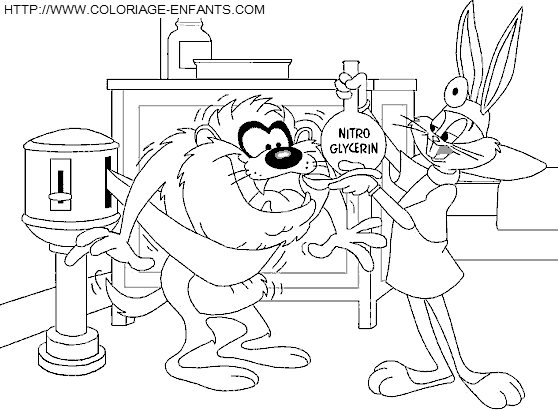 Bugs Bunny coloring