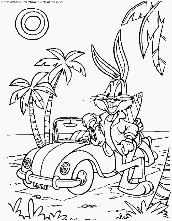 Bugs Bunny coloring