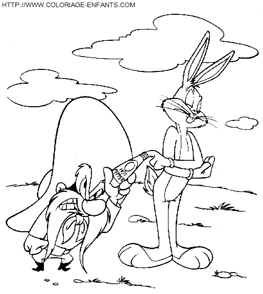 Bugs Bunny coloring