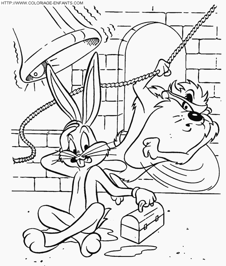 Bugs Bunny coloring