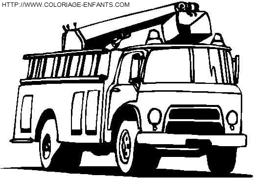 Truck coloring