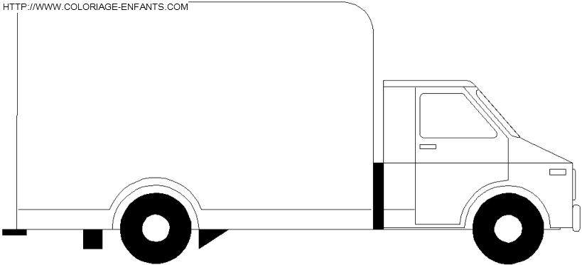 Truck coloring