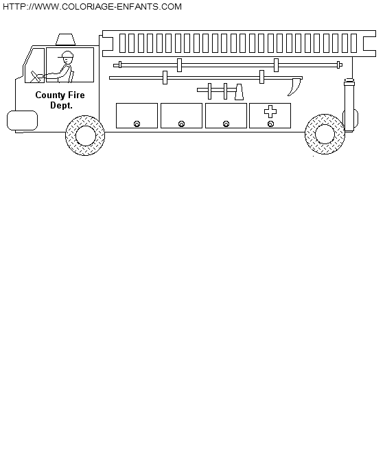 Truck coloring