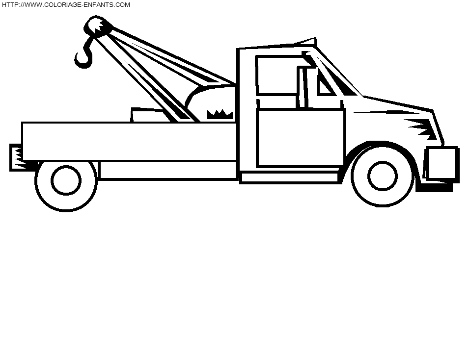 Truck coloring