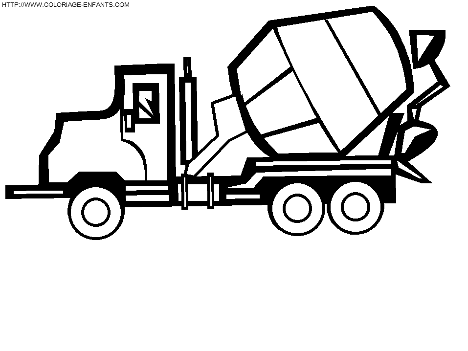 Truck coloring