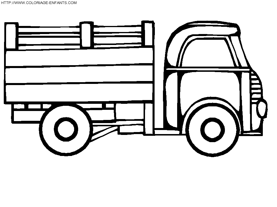 Truck coloring