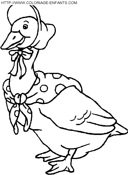 Ducks coloring