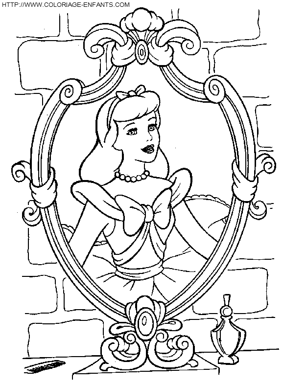 Cinderella coloring