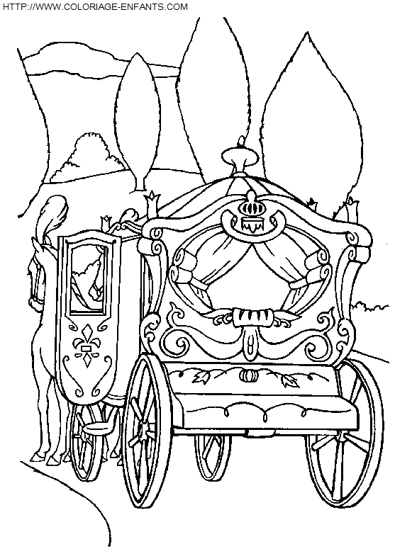 Cinderella coloring