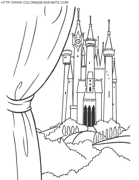 Cinderella coloring