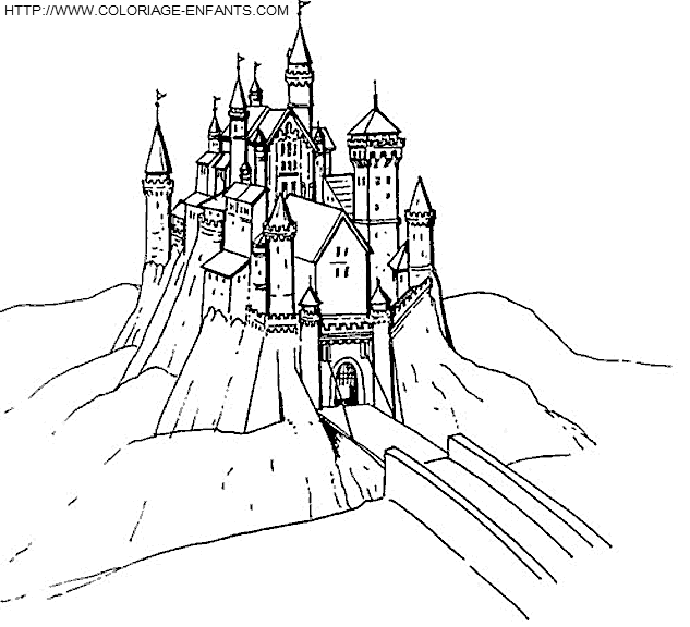 Castle coloring