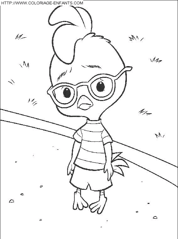Chicken Little coloring
