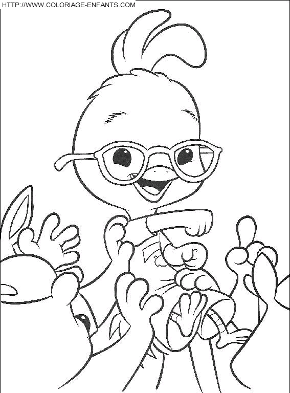 Chicken Little coloring