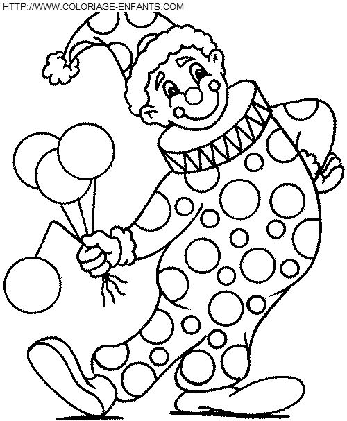 Circus coloring