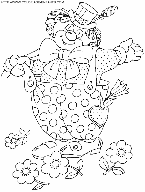 Circus coloring