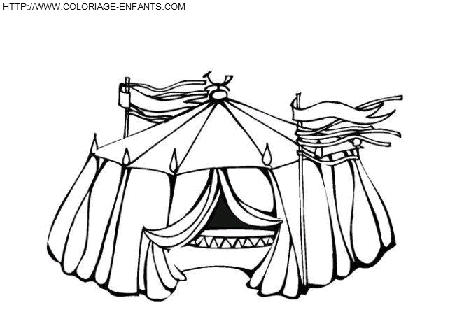 Circus coloring