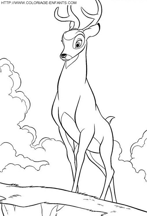 Bambi coloring