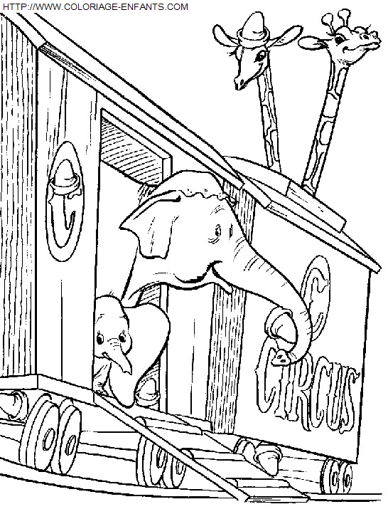 Dumbo coloring