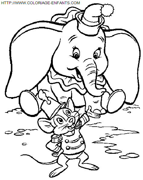 Dumbo coloring