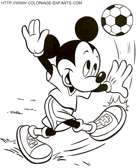 Mickey coloring