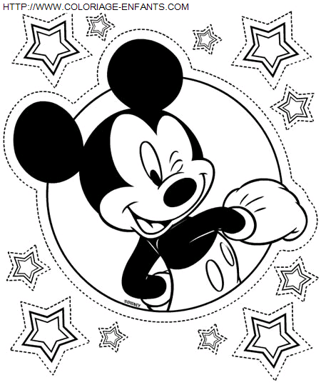 Mickey coloring