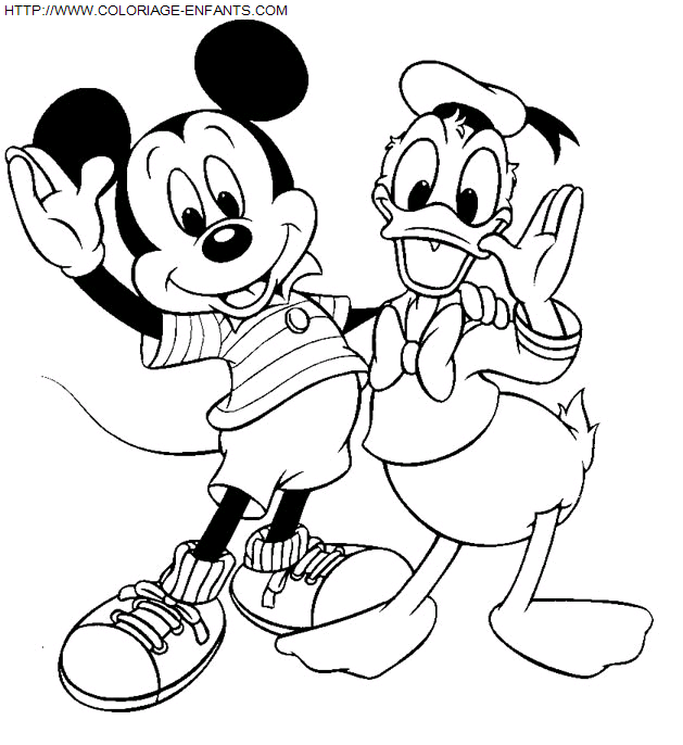 Mickey coloring