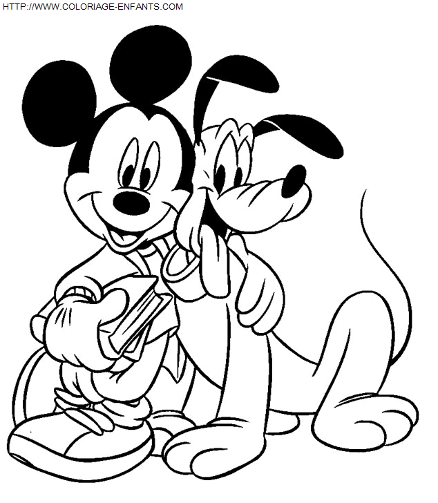 Mickey coloring