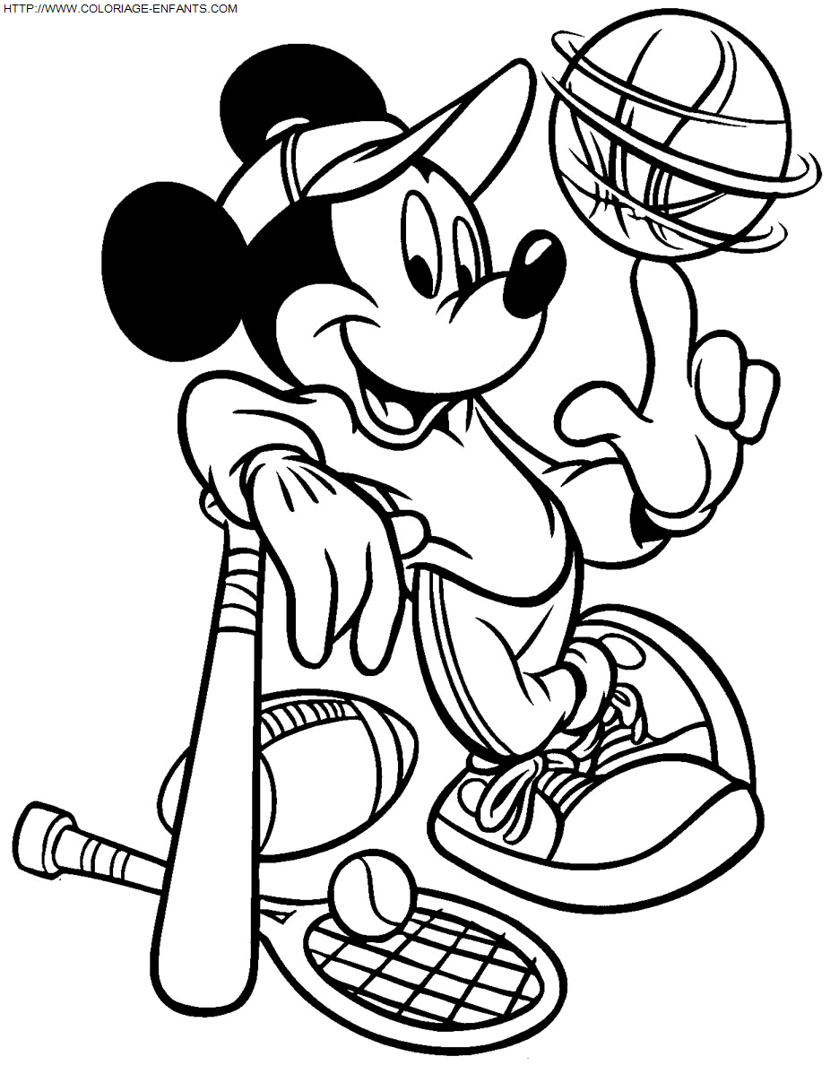 Mickey coloring