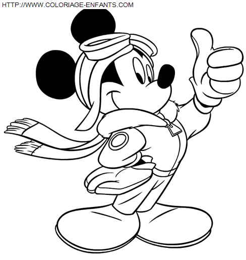 Mickey coloring