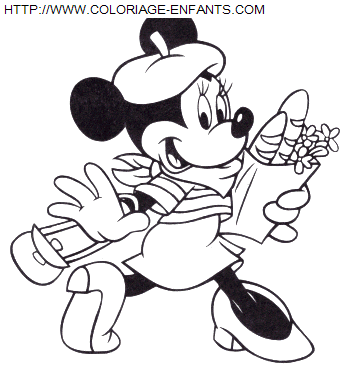 Minnie coloring