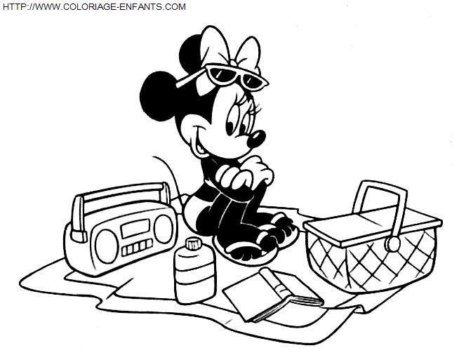 Minnie coloring