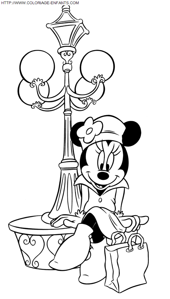 Minnie coloring