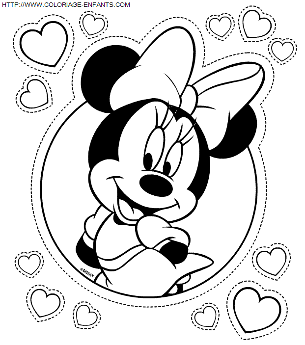 Minnie coloring