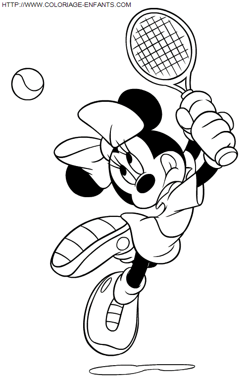 Minnie coloring