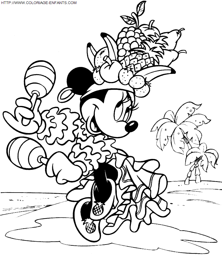 Minnie coloring