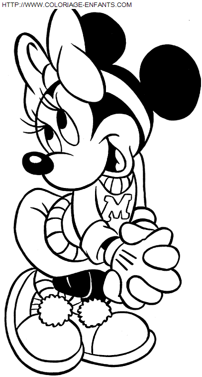 Minnie coloring