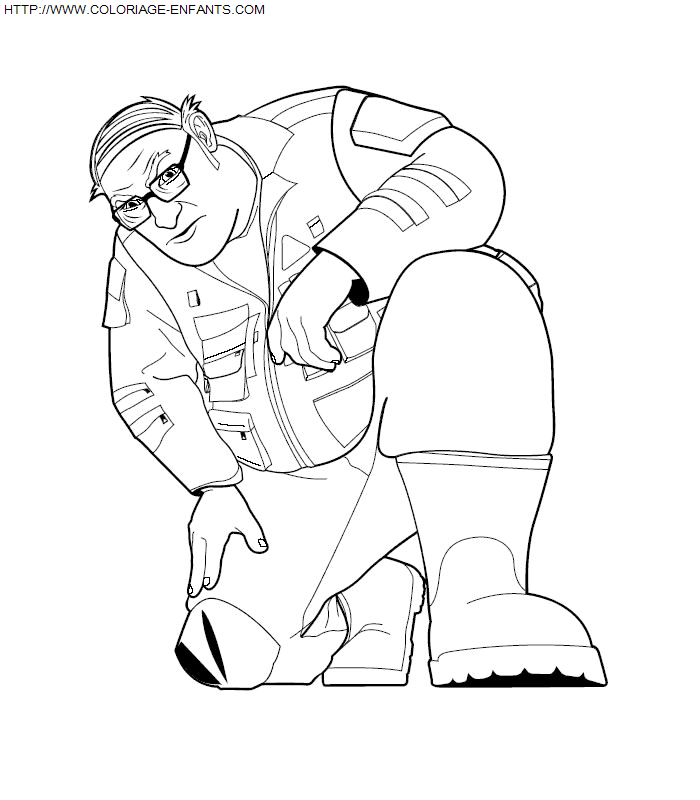 Over the Hedge coloring