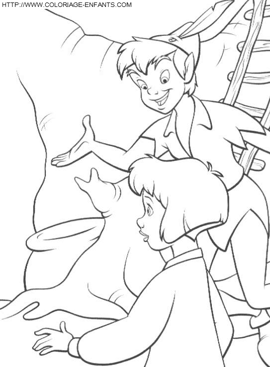 Peter Pan2 coloring