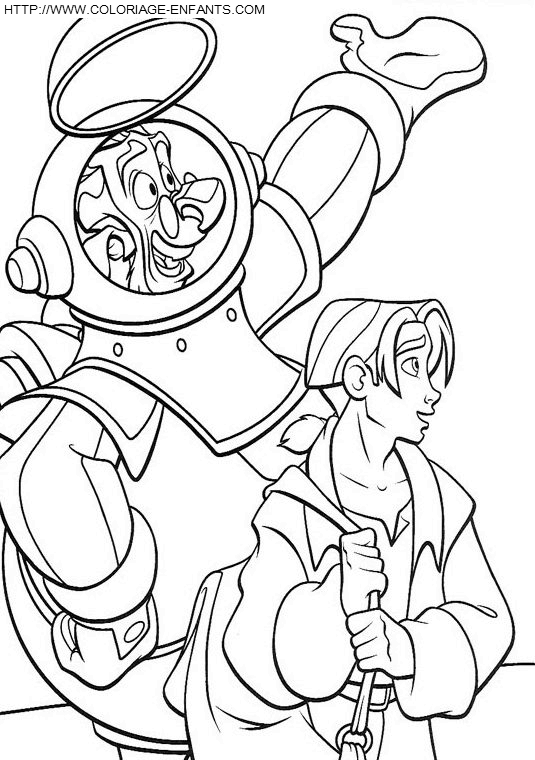 Treasure Planet coloring