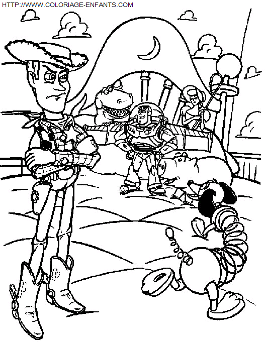 Toy Story coloring