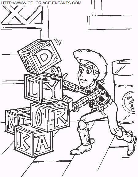 Toy Story coloring