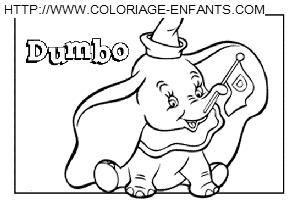 Dumbo coloring