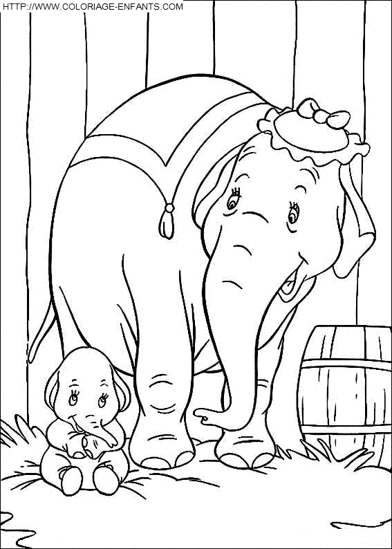 Dumbo coloring