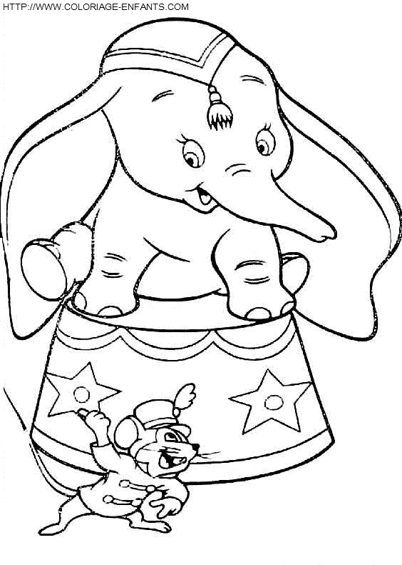 Dumbo coloring