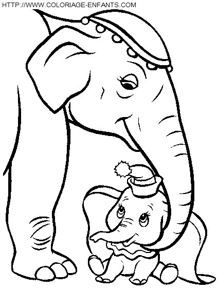 Dumbo coloring
