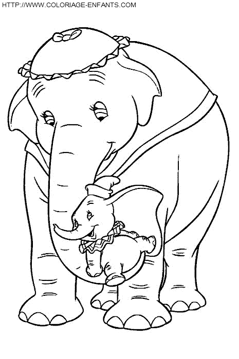 Dumbo coloring